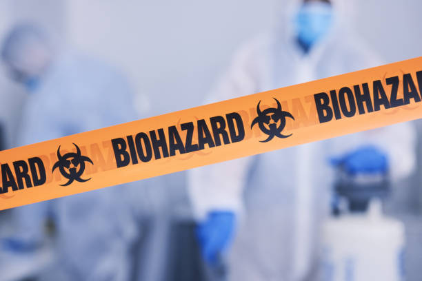Professional Biohazard Cleanup technician working in Prairie Grove, IL